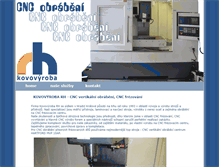 Tablet Screenshot of obrabeni-cnc.eu